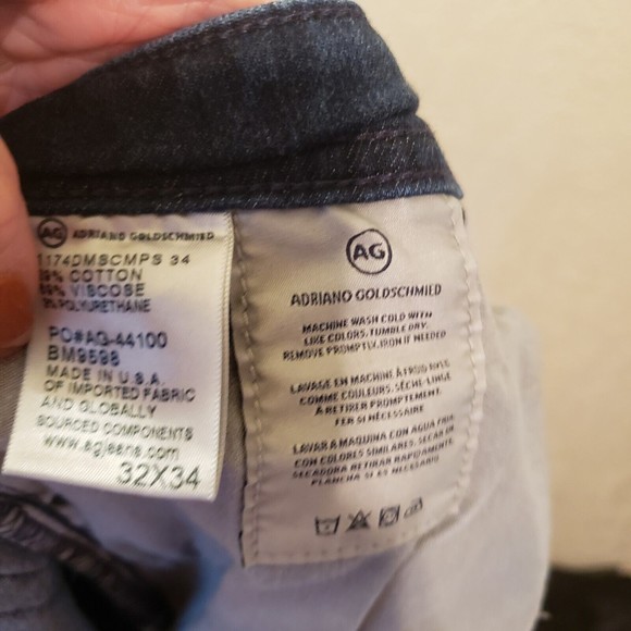 Adriano Goldschmied Men's The Graduate Tailored Leg Jeans 32x29 - Picture 10 of 10